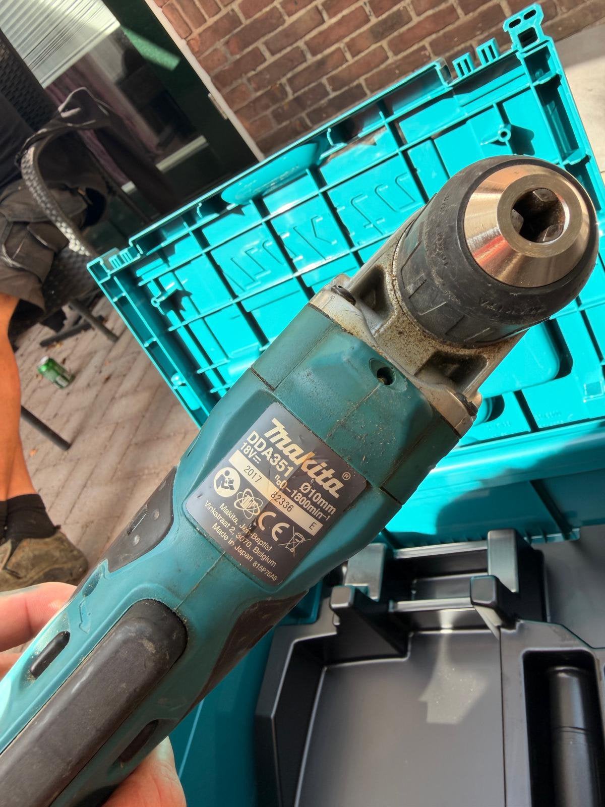 Makita haakse boormachine, Ophalen, Gebruikt, Minder dan 700 watt, Haakse handslijpmachine
