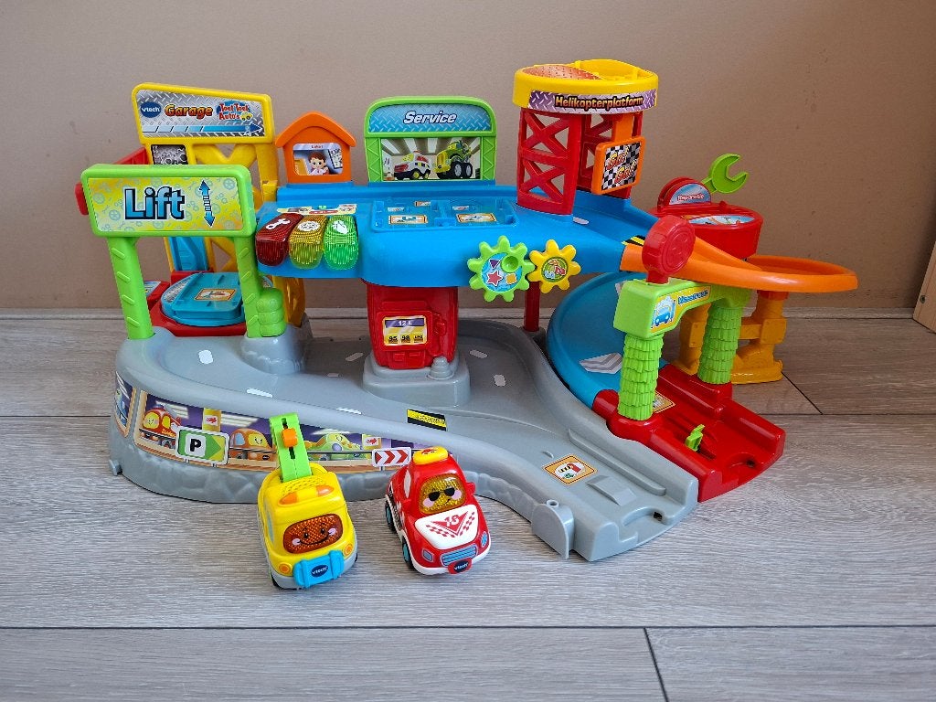 VTech - Toet Toet Auto's Garage, Ophalen, Zo goed als nieuw, 2 tot 4 jaar