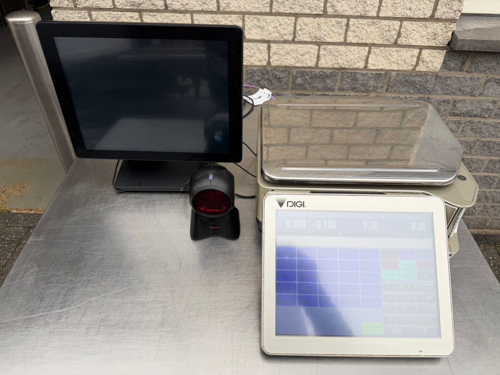 Weegschalen Digi SM-5500B met extra 2 grote schermen en scan