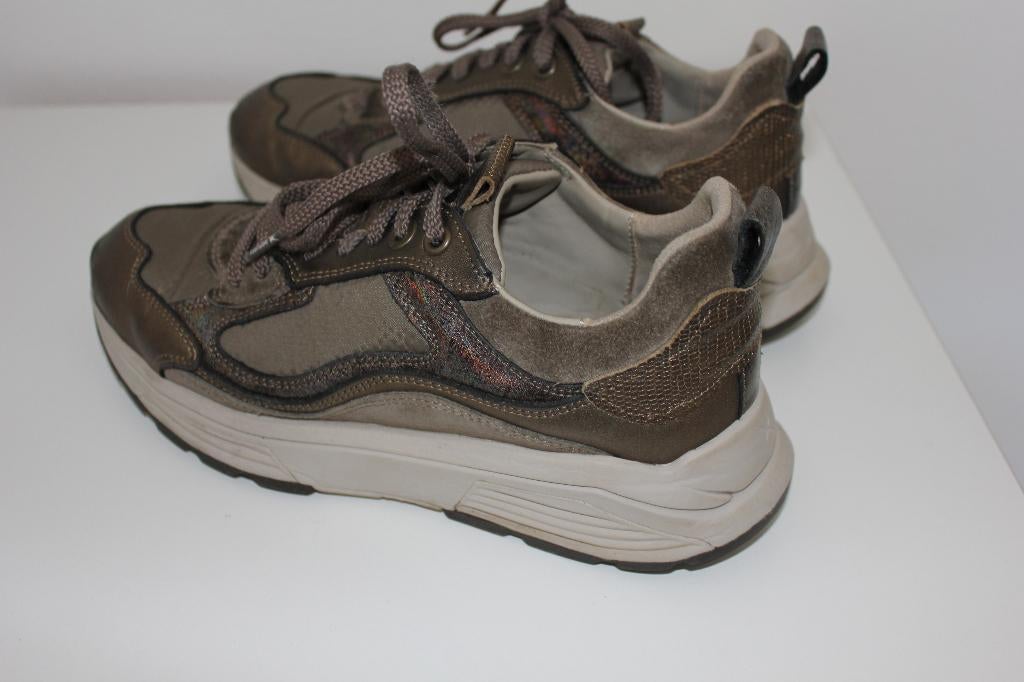 Xsensible sneakers, Ophalen, Bruin, Gedragen, Sneakers of Gympen