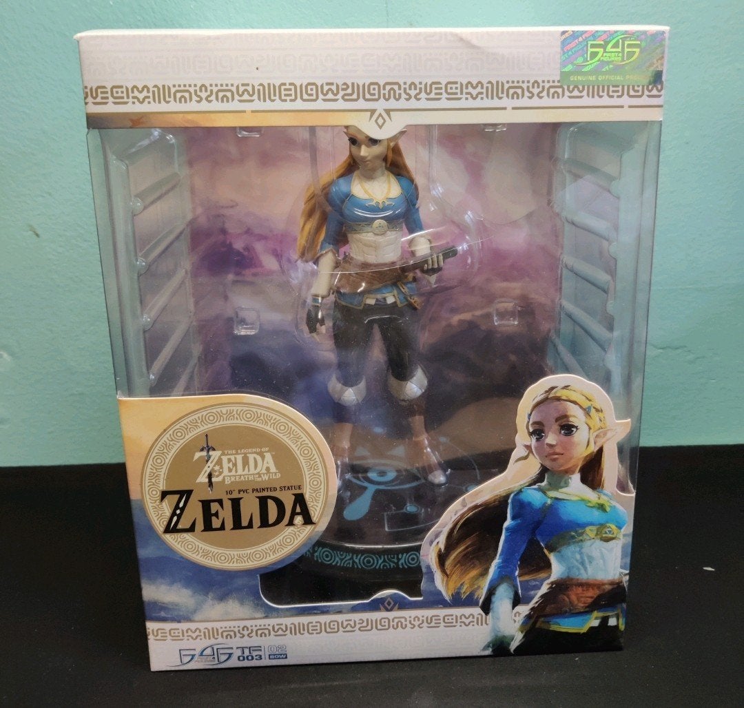 First 4 Figures Zelda Breath of the Wild PVC Statue, Ophalen of Verzenden, Zo goed als nieuw