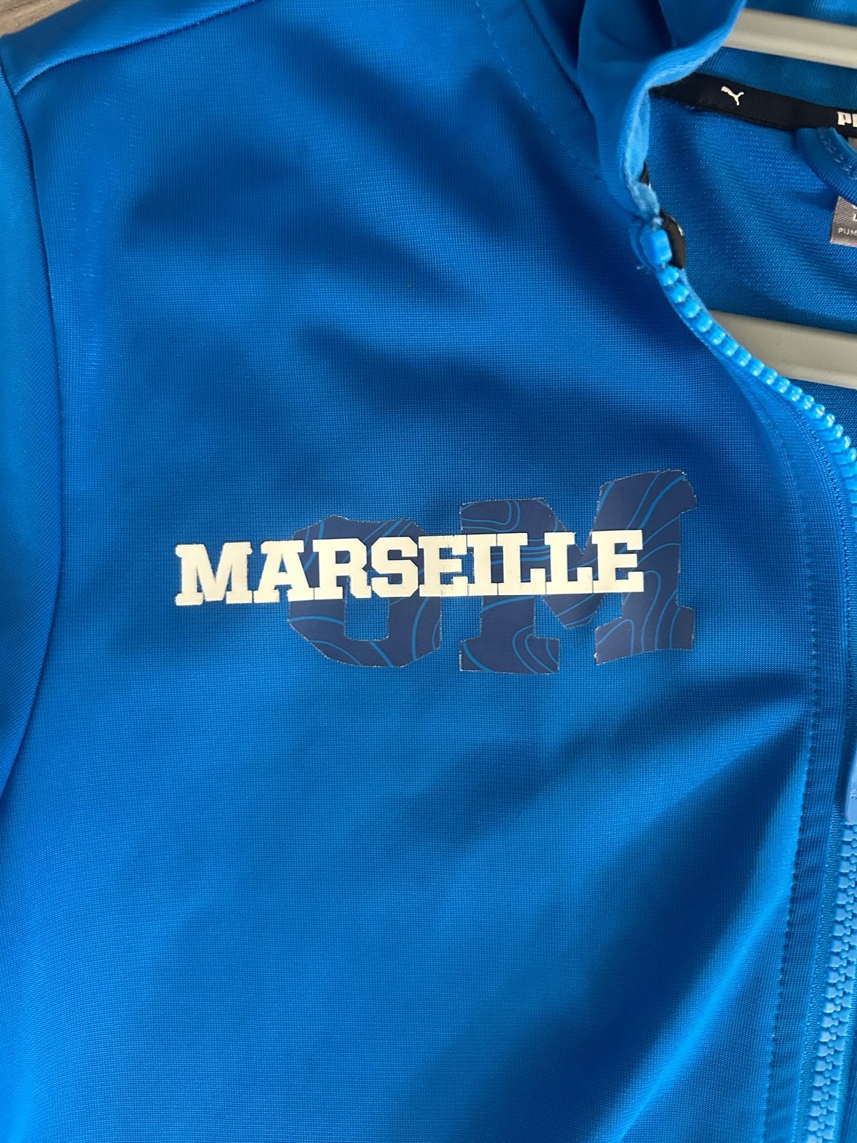 Puma Olympique Marseille Trainingspak Maat 164, Ophalen of Verzenden, Zo goed als nieuw, Jongen of Meisje, Setje