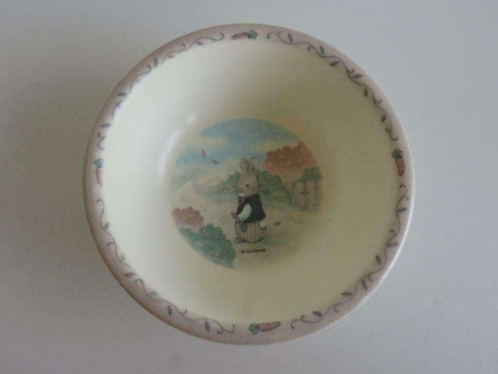 Pecoware melamine schaal kommetje Peter Rabbit Pieter konijn, Kunststof, Gebruikt, Overige merken, Ophalen of Verzenden