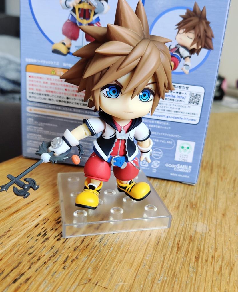 Kingdom Hearts Sora nendoroid anime figure, Verzamelen, Poppetjes en Figuurtjes, Ophalen of Verzenden
