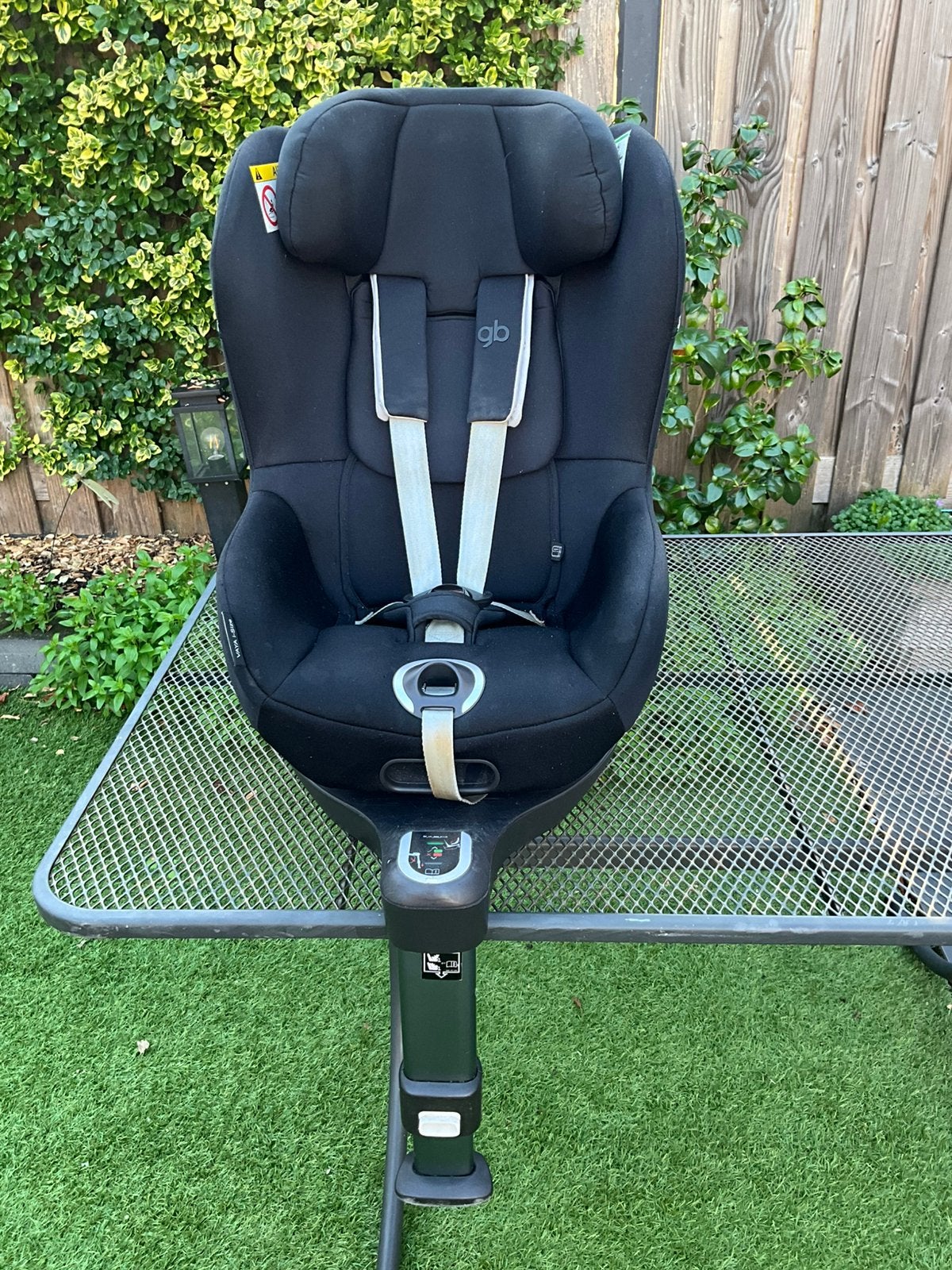 GB autostoel vaya I-size 360 graden draaiend met isofix, Gebruikt, Afneembare rugleuning, Isofix, Ophalen