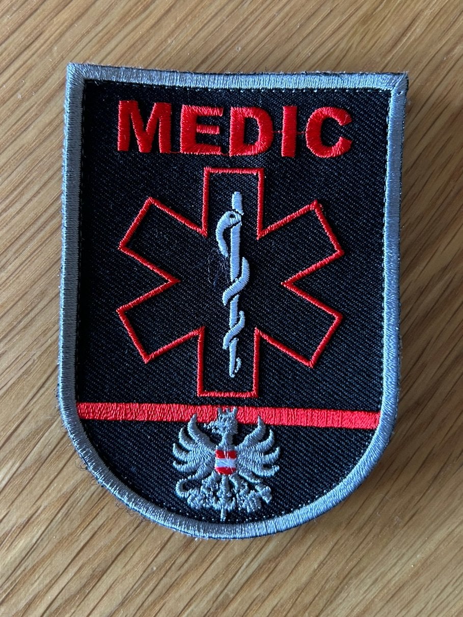 Patch Medic, Verzenden, Luchtmacht, Nederland, Embleem of Badge