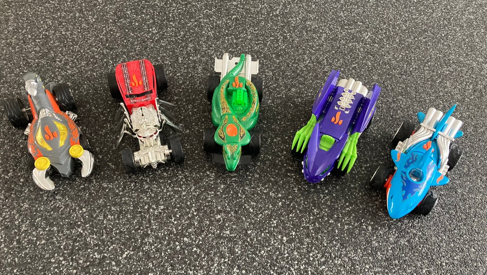 5 grote Hotwheel auto’s met licht en geluid., Ophalen of Verzenden, Zo goed als nieuw