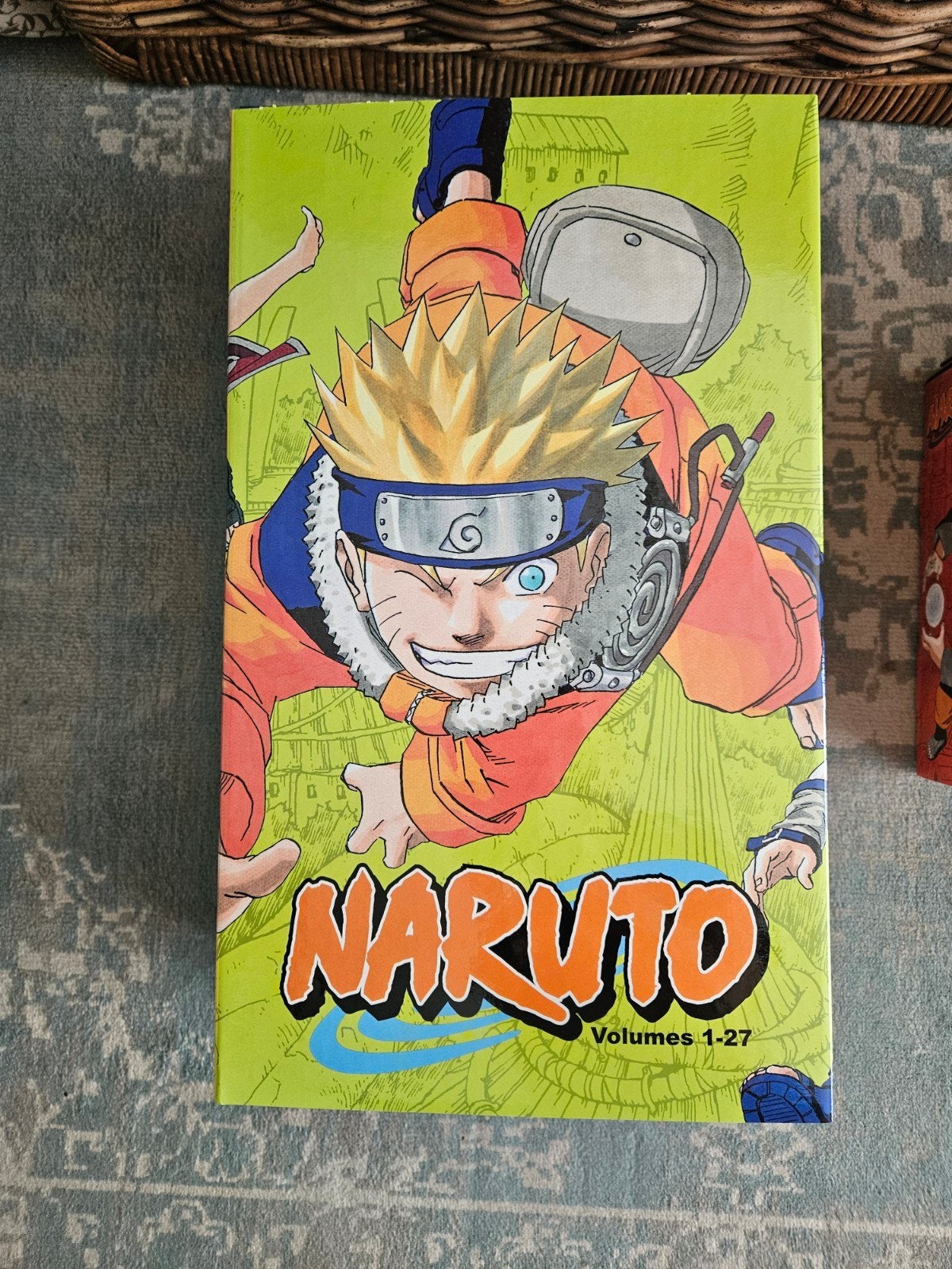 Naruto Manga Box Set 1 (Volumes 1-27), Complete serie of reeks, Ophalen of Verzenden, Zo goed als nieuw, Masashi Kishimoto