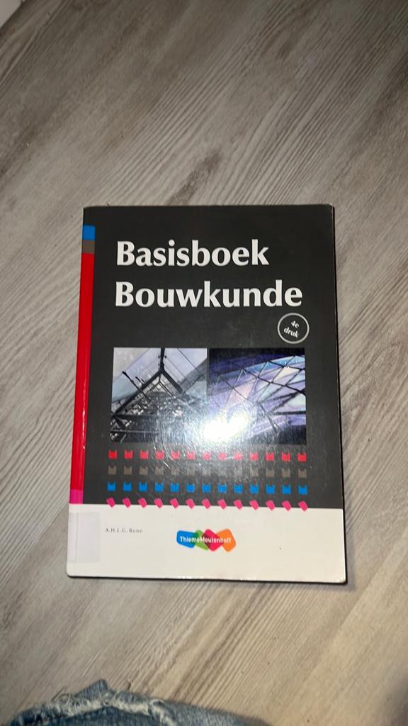 Basisboek bouwkunde, Boeken, Ophalen of Verzenden, Zo goed als nieuw, Overige niveaus, Nederlands