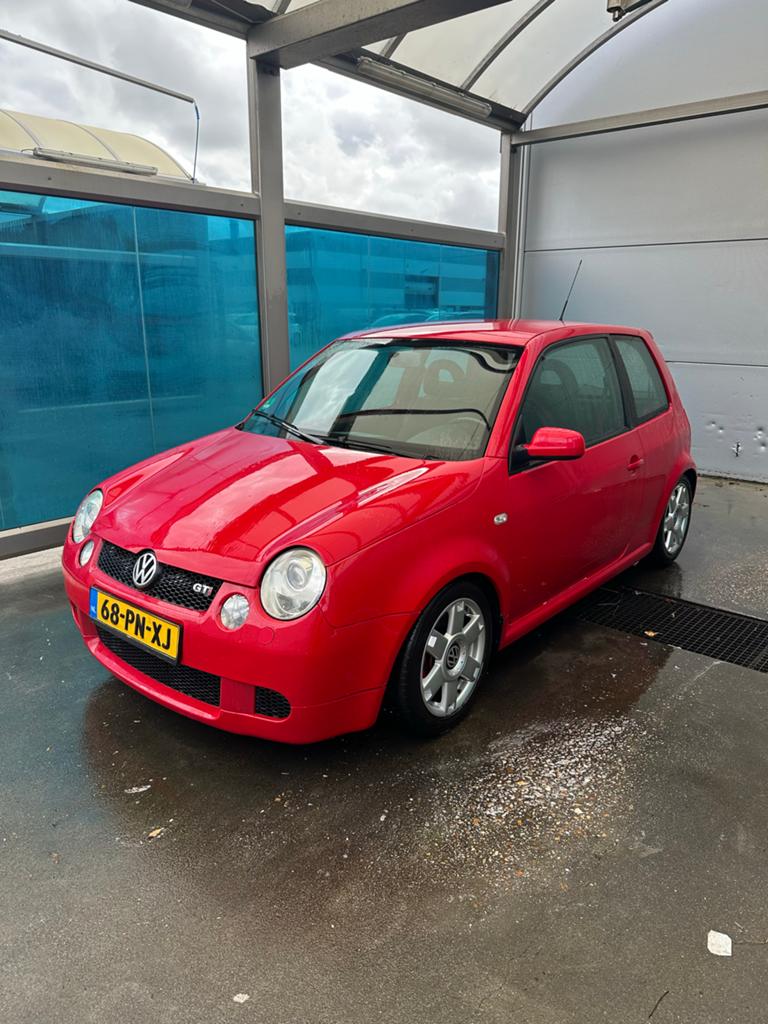Volkswagen Lupo GTI Xenon 04’ Airco 6-bak Rood 1/27 NL 131pk, Auto's, Voorwielaandrijving, Stof, 4 cilinders, 4 stoelen