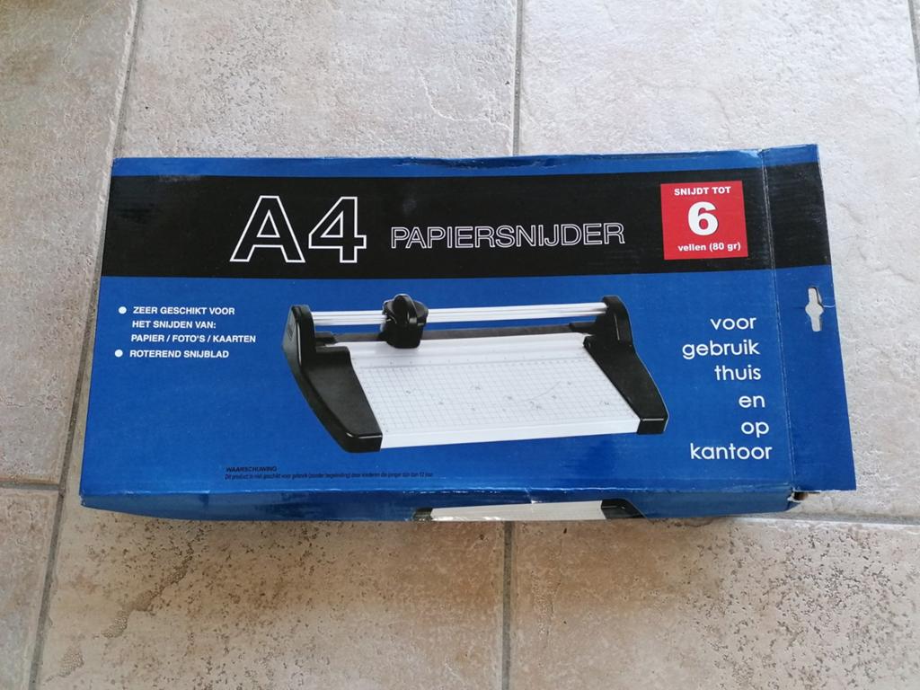 Papiersnijder A4, Verzenden, Nieuw