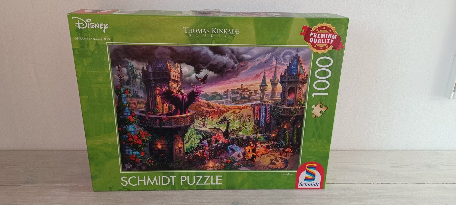 Disney Thomas Kinkade Schmidt Legpuzzel 1000 stukjes, Ophalen of Verzenden, 500 t/m 1500 stukjes, Gebruikt, Legpuzzel