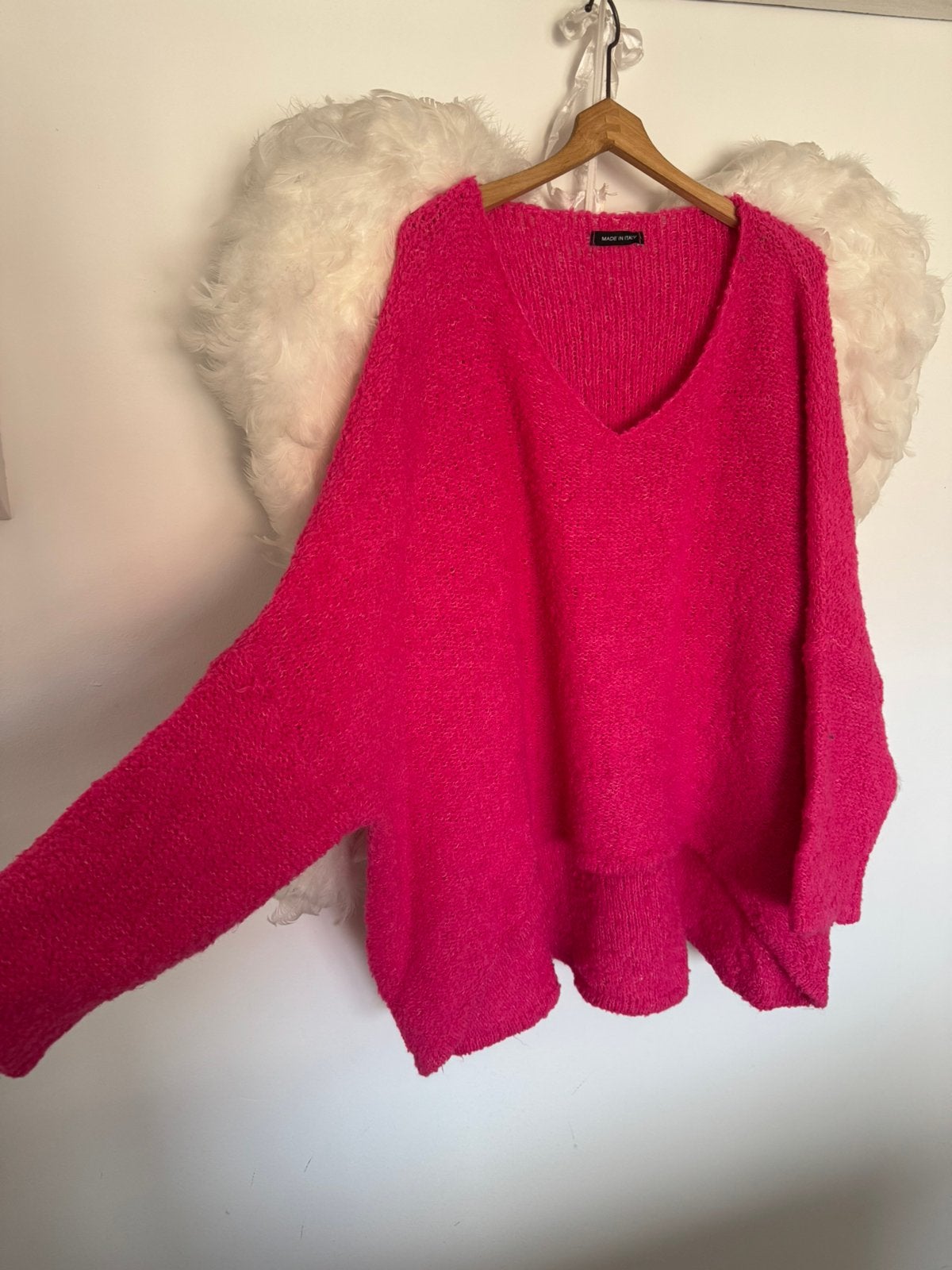Leuke fel roze trui, Ophalen of Verzenden, Zo goed als nieuw, Roze