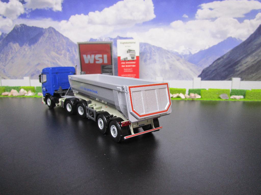 Wsi 01-4170 Scania R Highline CR20N , Kibag, Hobby en Vrije tijd, Modelauto's | 1:50, Ophalen, Nieuw, Bus of Vrachtwagen, Wsi