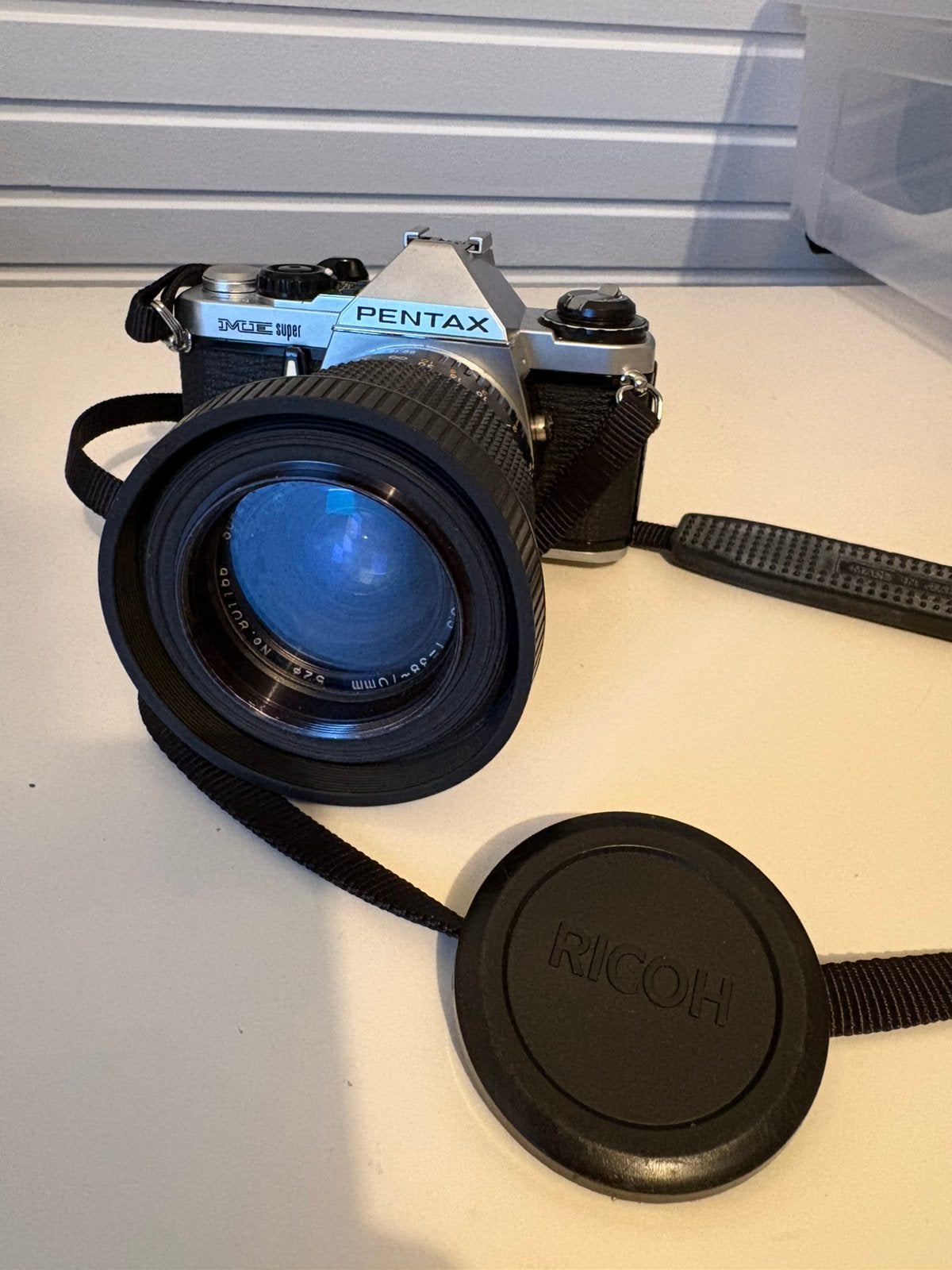 Pentax ME super, Ophalen of Verzenden, Zo goed als nieuw, Spiegelreflex, Pentax