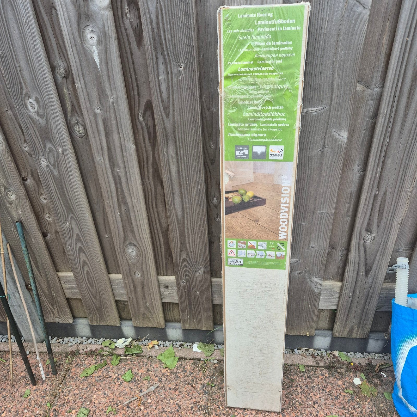1 x Ongeopende pak laminaatvloer, Ophalen, Nieuw, Minder dan 5 m², 10 tot 30 cm