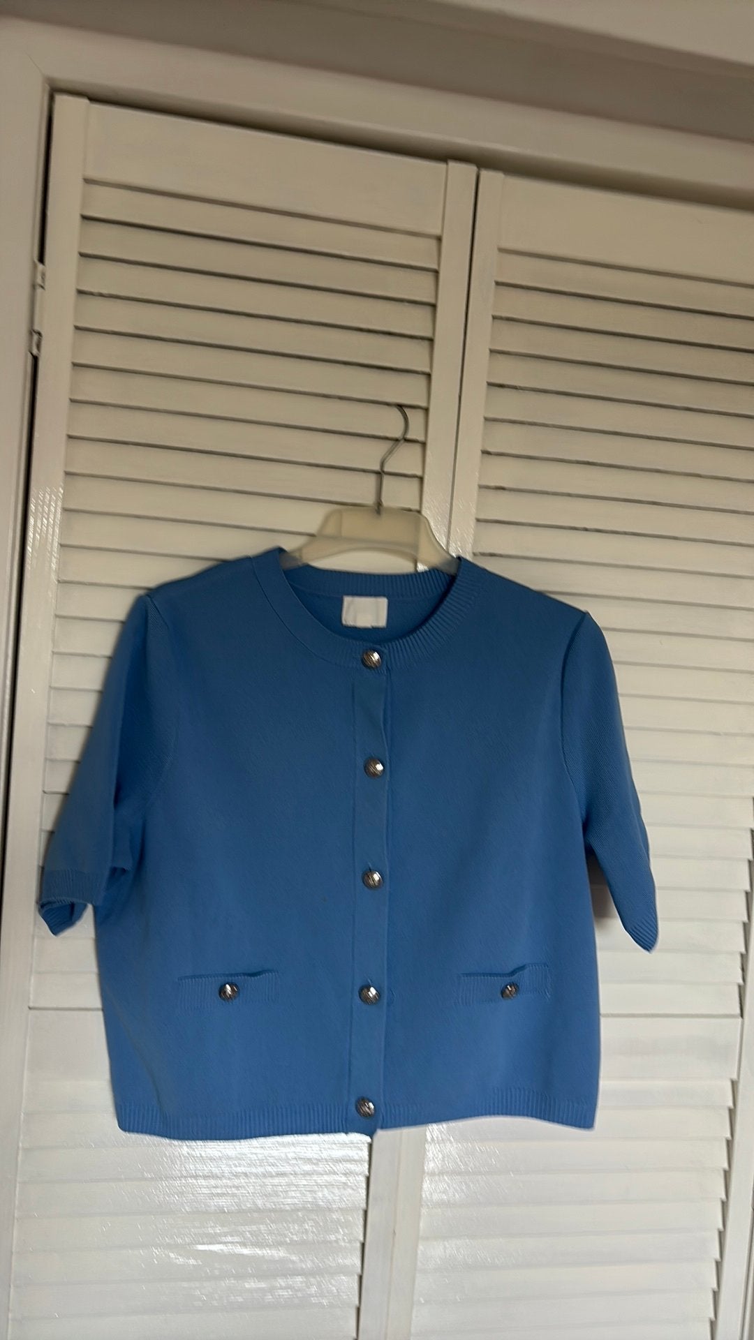Zara Vest blauw maat L, Kleding | Dames, Truien en Vesten, Ophalen of Verzenden, Zo goed als nieuw, Maat 38/40 (M), Blauw