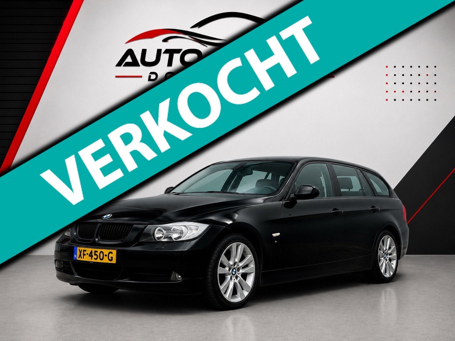 BMW 3-serie Touring 320i Trekhaak StoelV, Achterwielaandrijving, 4 cilinders, Zwart, Handgeschakeld