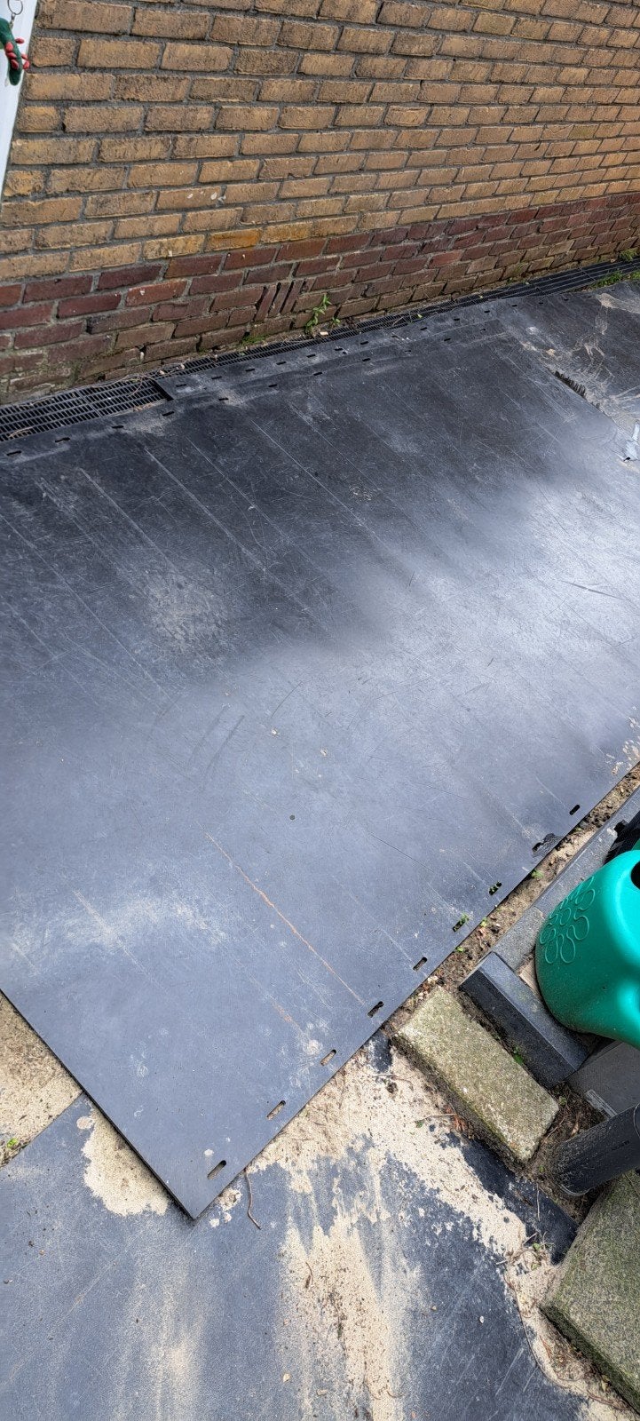 6 rijplaten , 300x150 cm , kunststof, Doe-het-zelf en Verbouw, Overige Doe-het-zelf en Verbouw, Ophalen