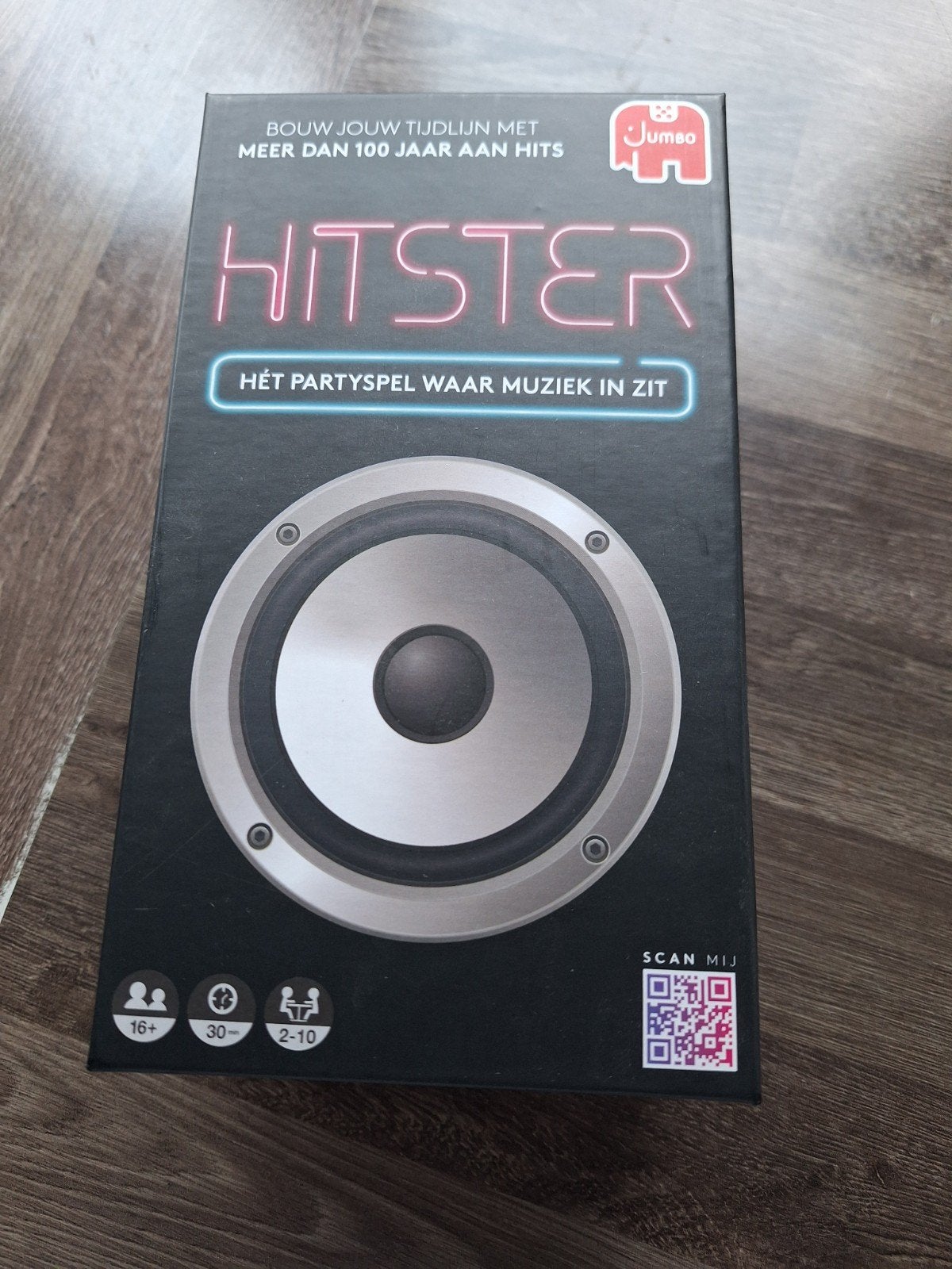 Hitster: Hét Partyspel Waar Muziek In Zit (Jumbo), Vijf spelers of meer, Ophalen of Verzenden, Gebruikt, Jumbo