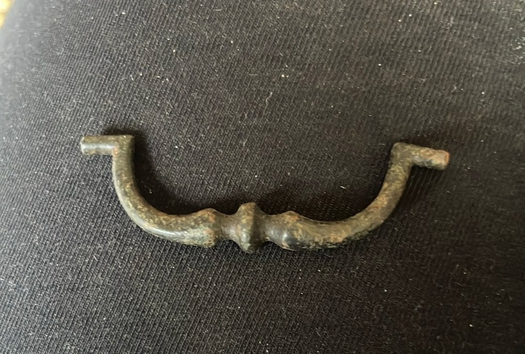 Bodemvondst…oude Bronzen Kledinghaak/ Fibula/ Kastgreep?, Ophalen of Verzenden