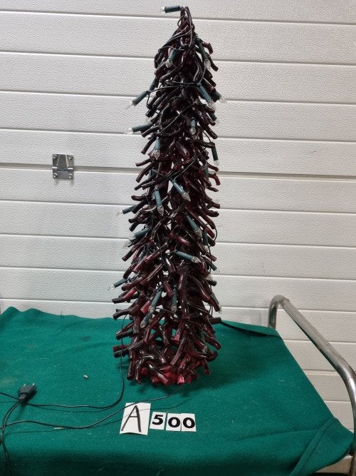 -	Kerstboom hout met verlichting, Ophalen of Verzenden, 'T Olde Gre-j, Info@toldegrej.nl, Endepoelstraat 20f Didam