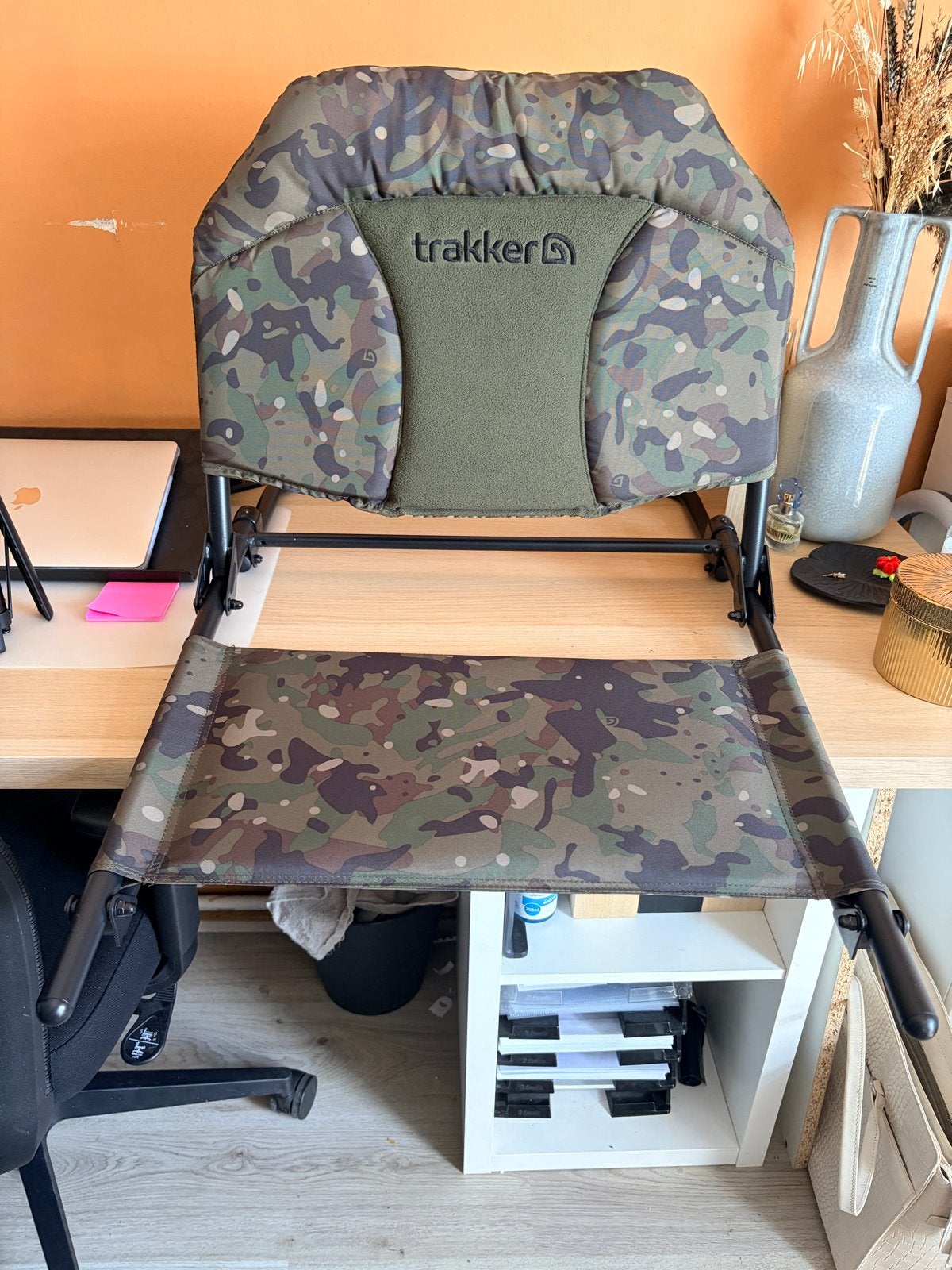 Trakker bedchair seat / stretcher seat camouflage, Ophalen, Zo goed als nieuw, Overige typen