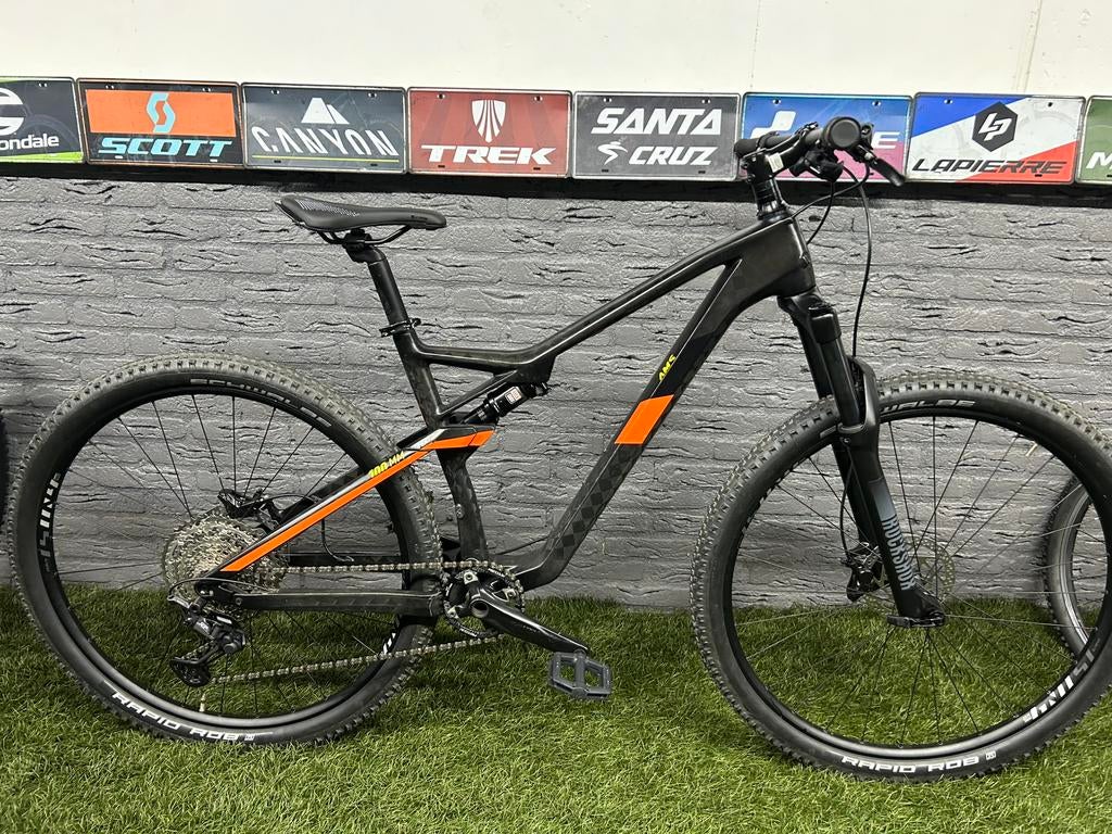 Cube AMS TM 100MM C:68 Carbon fully mountainbike ZGAN!! 29”, Fietsen en Brommers, Fietsen | Mountainbikes en ATB, Ophalen, Zo goed als nieuw