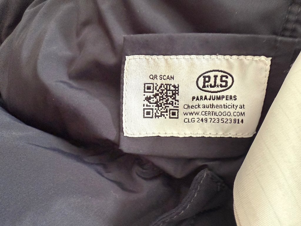 Origineel parajumper jas maat S, Ophalen, Blauw, Parajumpers, Zo goed als nieuw