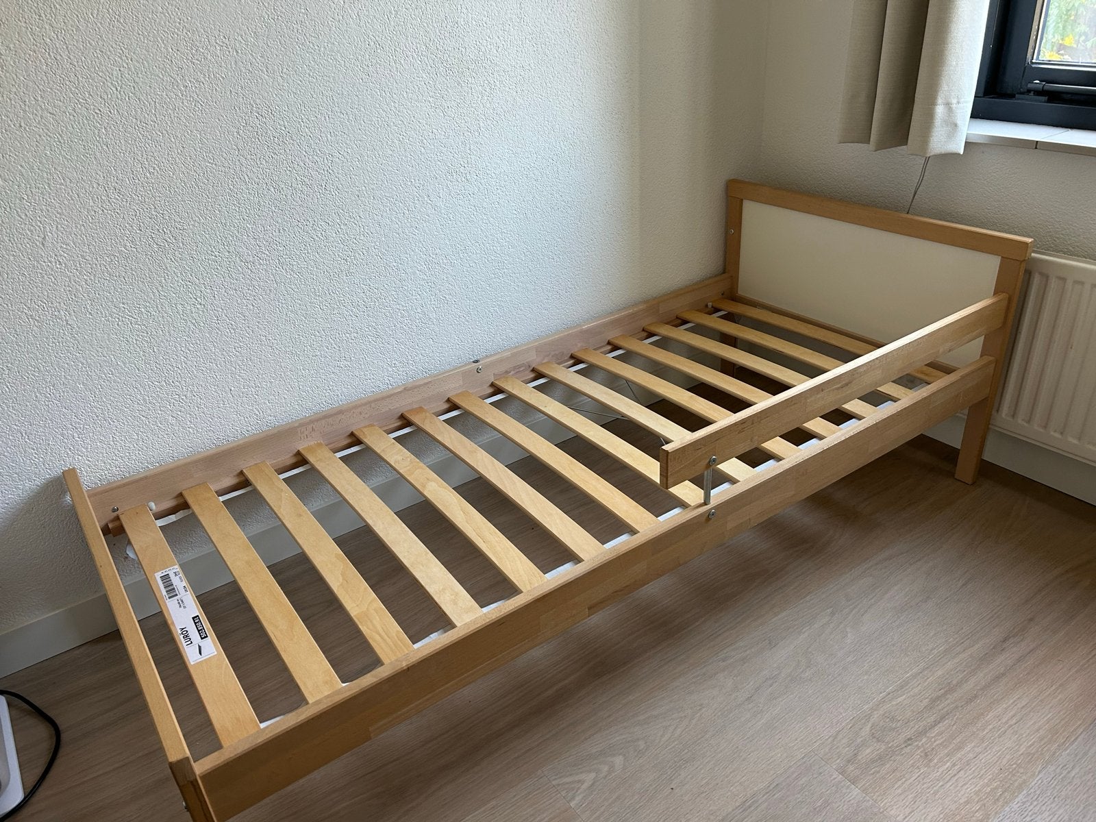 Peuterbed  ikea, Ophalen, Gebruikt, 70 tot 85 cm, 140 tot 160 cm
