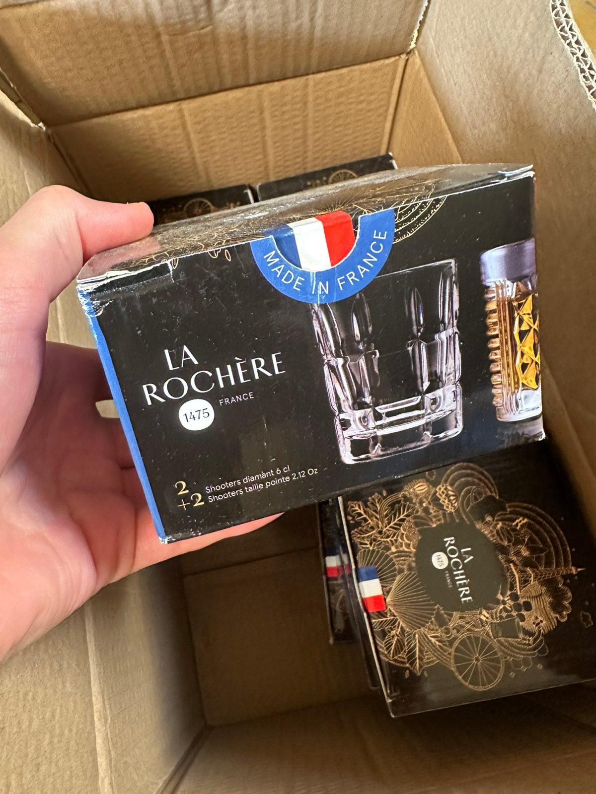 La Rochere shotglazen, Ophalen of Verzenden, Zo goed als nieuw