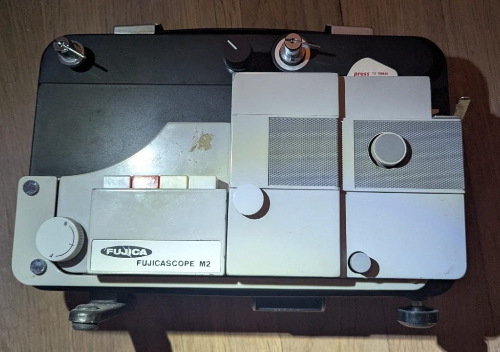 fujicascope M2 Single 8 Filmprojector, Ophalen, 1960 tot 1980, Overige typen