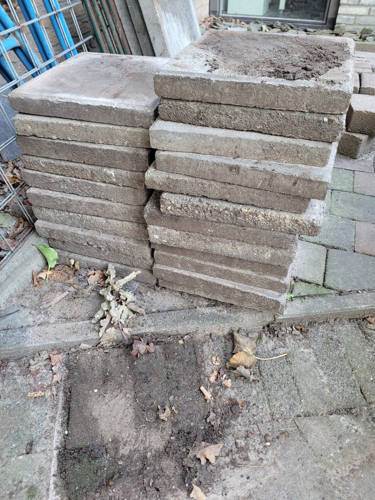 Gratis 50 stoep tegels, Tuin en Terras, Ophalen