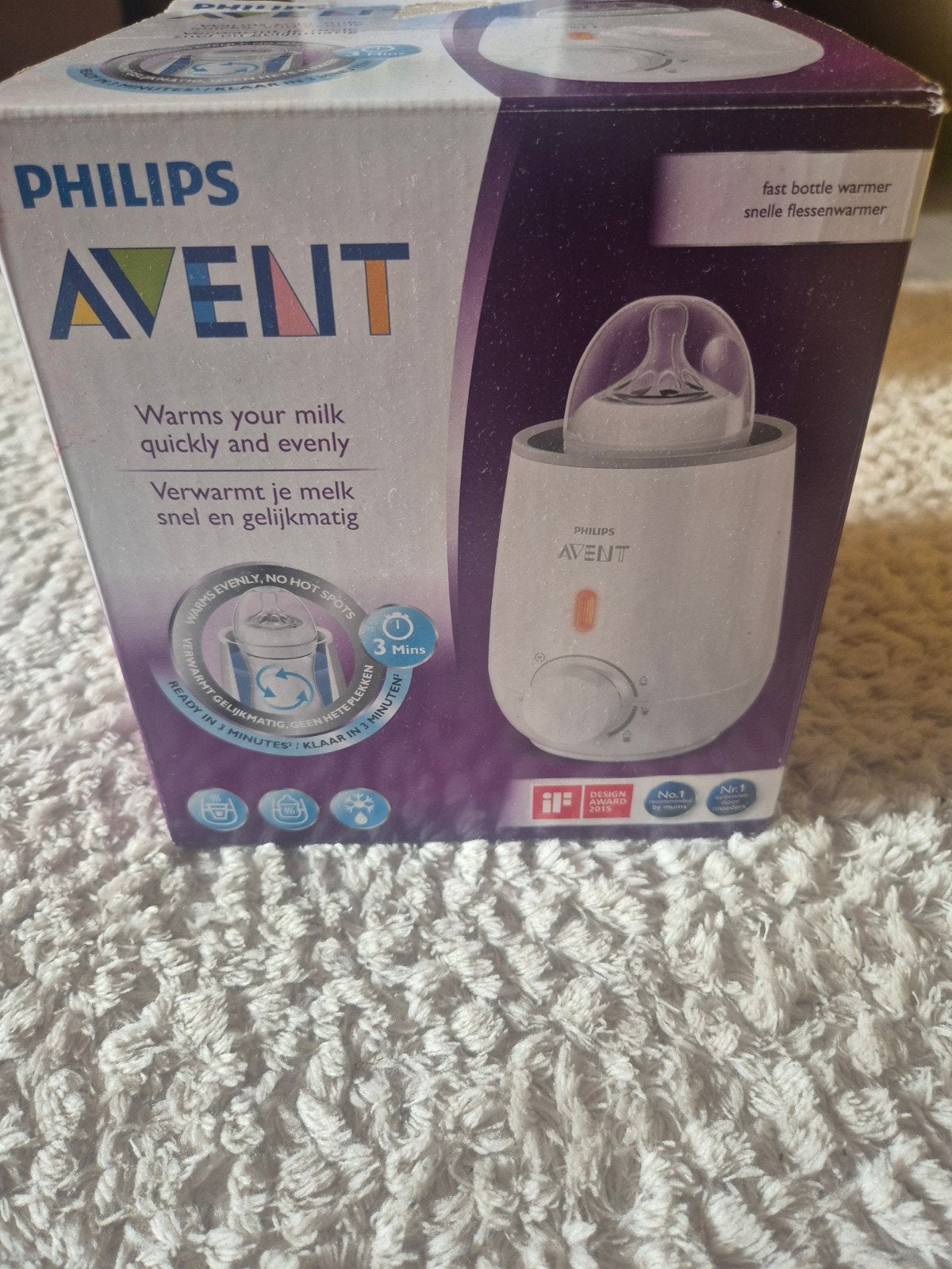 avent flessen verwarmer, Ophalen of Verzenden, Flessen- of potjesverwarmer