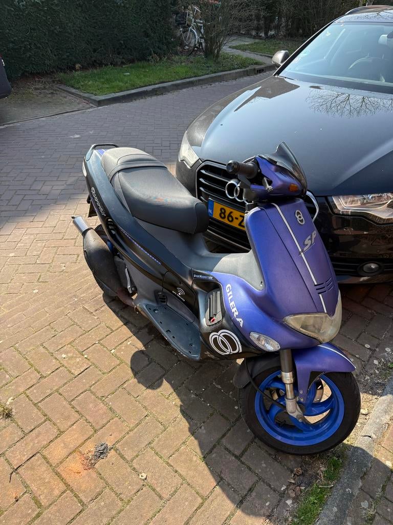 Gilera Runner SP 70cc, Ophalen, Tweetakt, Gebruikt, Maximaal 45 km/u
