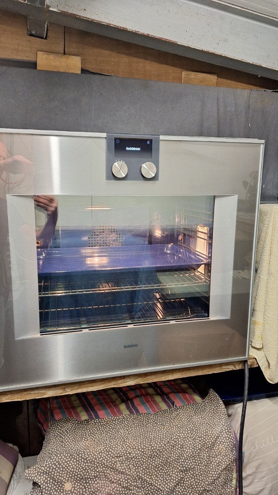 Mooie grote Gaggenau combi oven veel kook programma's, Witgoed en Apparatuur, Ovens, Ophalen, Hete lucht, 60 cm of meer, Inbouw