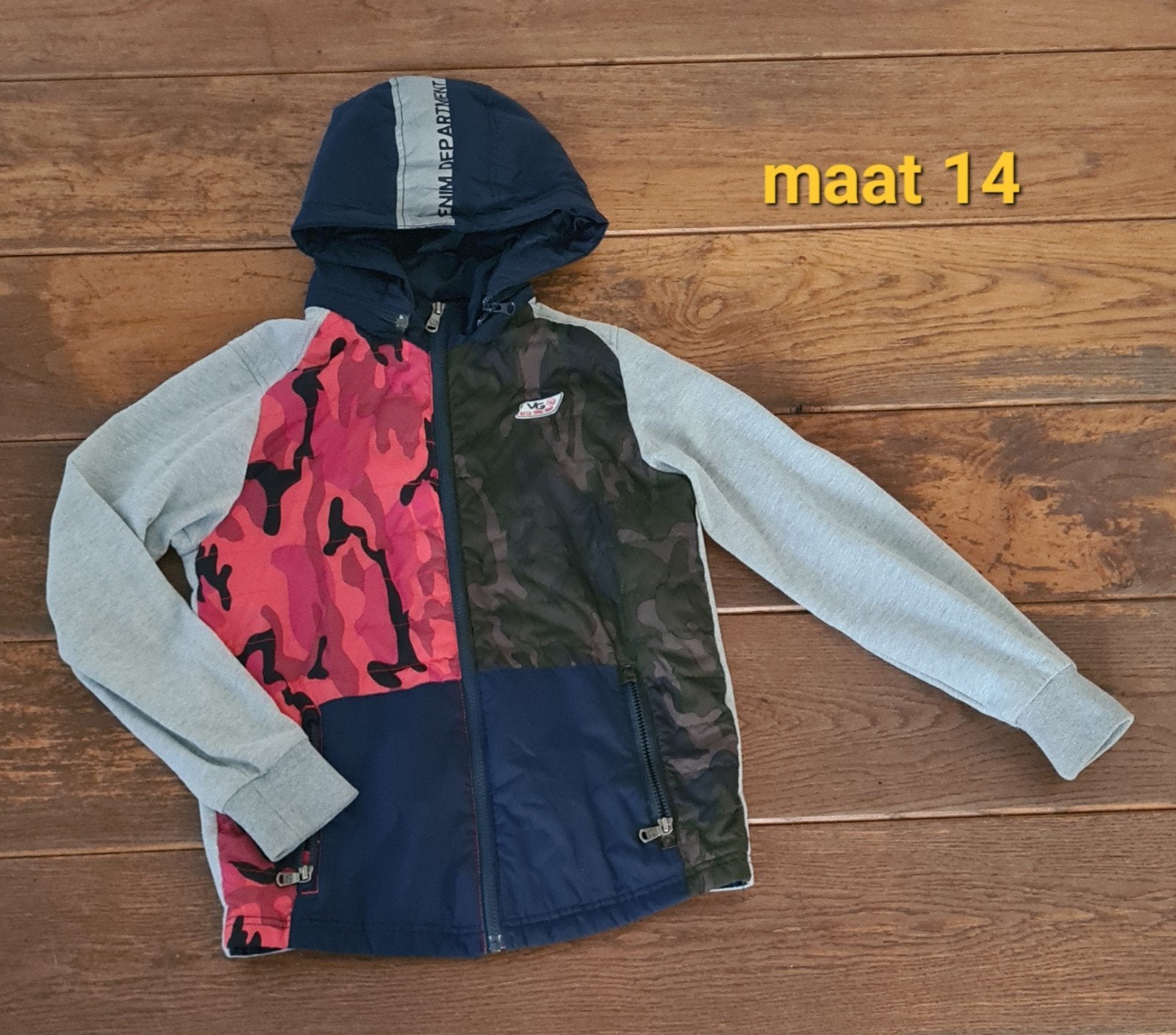 Vingino Parka Jackt maat 14 - Stoere jongensjas, Ophalen of Verzenden, Vingino, Jongen, Jas