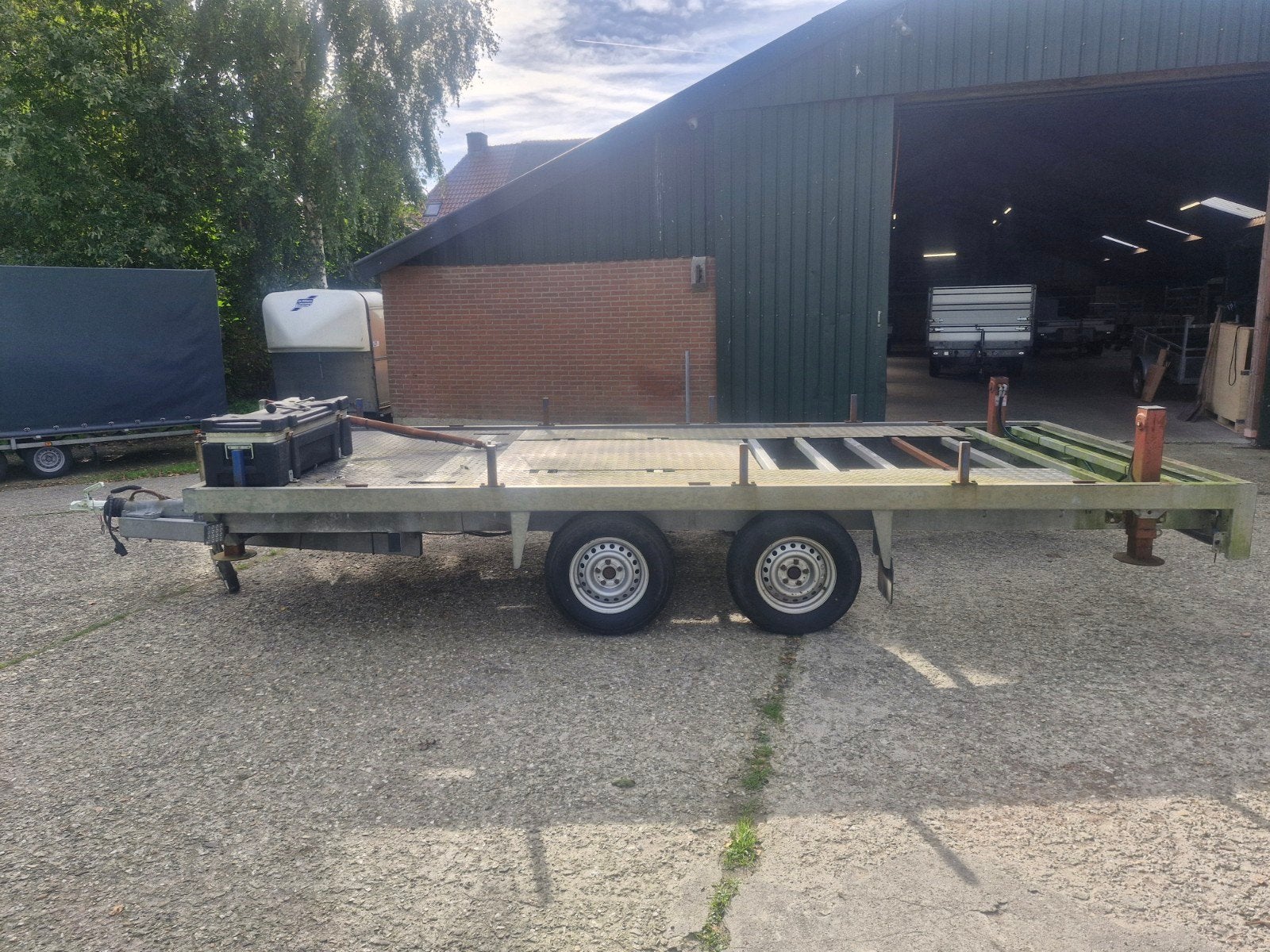 Kuiper aanhangwagen 3500kg, Ophalen, Gebruikt, -, Kuiper