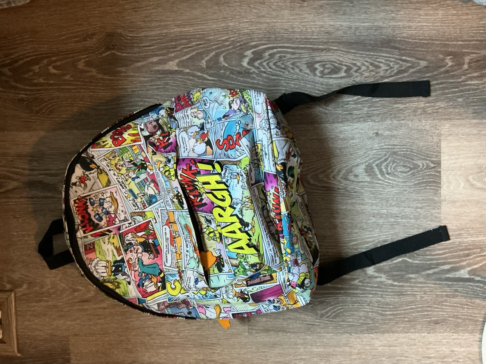 Donald duck rugzak, Overige merken, 25 tot 40 cm, Ophalen of Verzenden, Zo goed als nieuw
