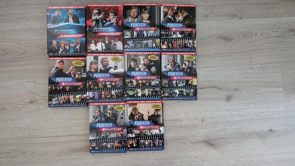 Flikken Maastricht DVD Boxsets Seizoen 5 t/m 10, Cd's en Dvd's, Dvd's | Tv en Series, Gebruikt, Boxset, Ophalen of Verzenden, Actie en Avontuur