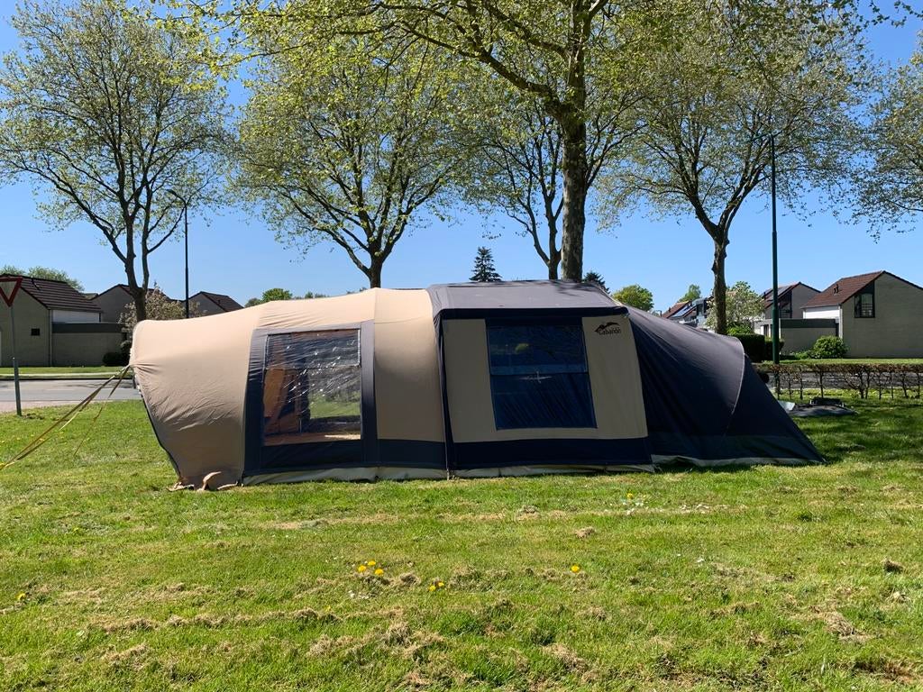 Vouwwagen Cabanon Malawi 2.0. Incl veel uitbreidingen (2022), Caravans en Kamperen, Vouwwagens, Ophalen, Meerkleurig, Tot en met 6