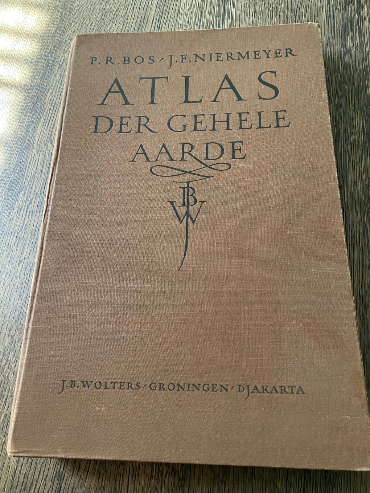 Bos-Niermeyer Schoolatlas der Gehele Aarde 1951, Gelezen, Bosatlas, Ophalen of Verzenden, 1800 tot 2000