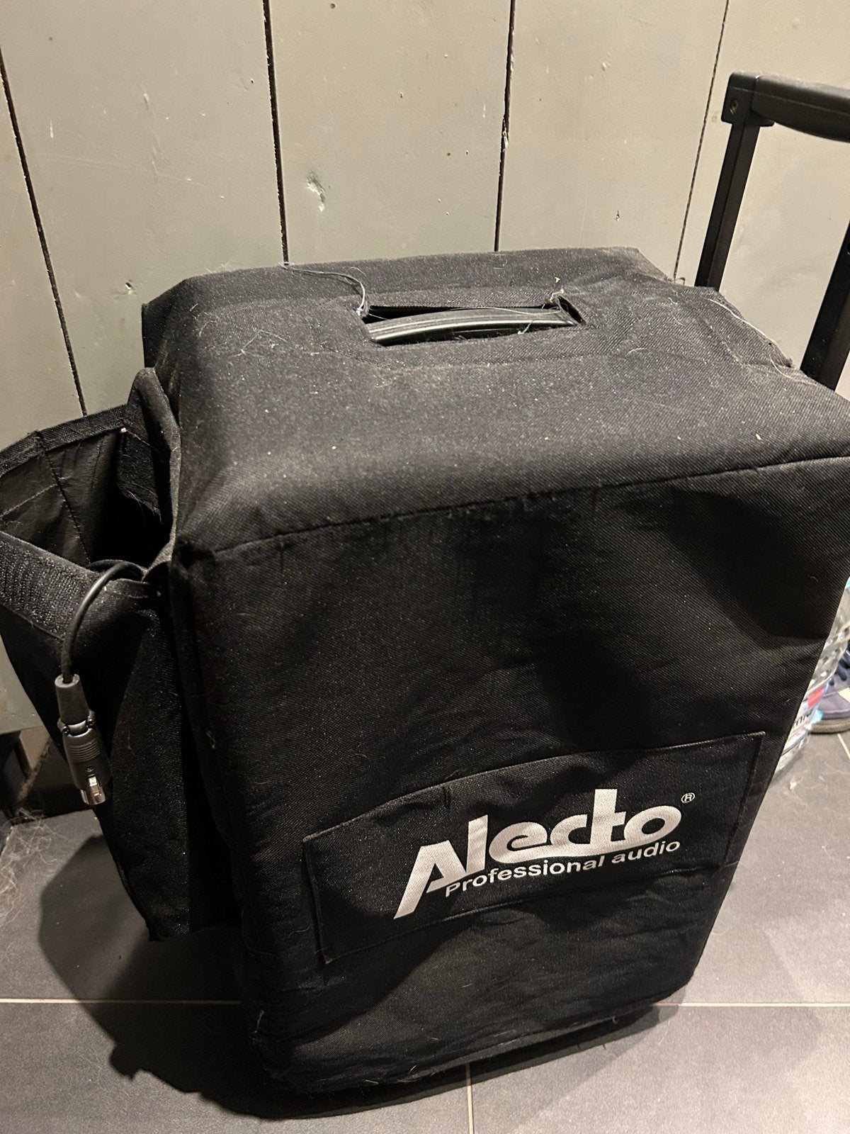 Alecto MPA-100 Professionele Mobiele Audio Box met CD/Casset, Ophalen of Verzenden, Gebruikt, Audio