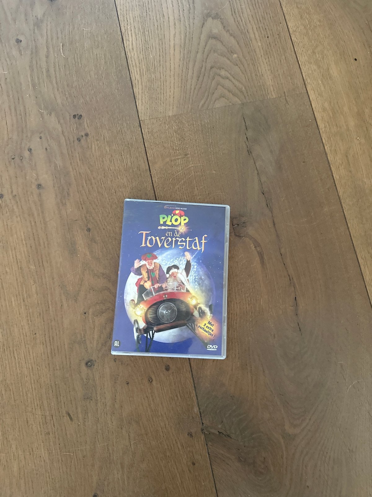 Kabouter Plop en de Toverstaf DVD - Met 3 extra verhaaltjes!, Ophalen, Gebruikt, Alle leeftijden, Nederlands