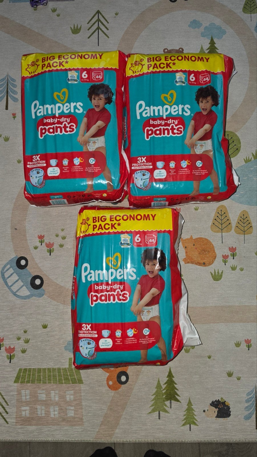 Luiers pampers maat 6 pants 3 pakken, Ophalen