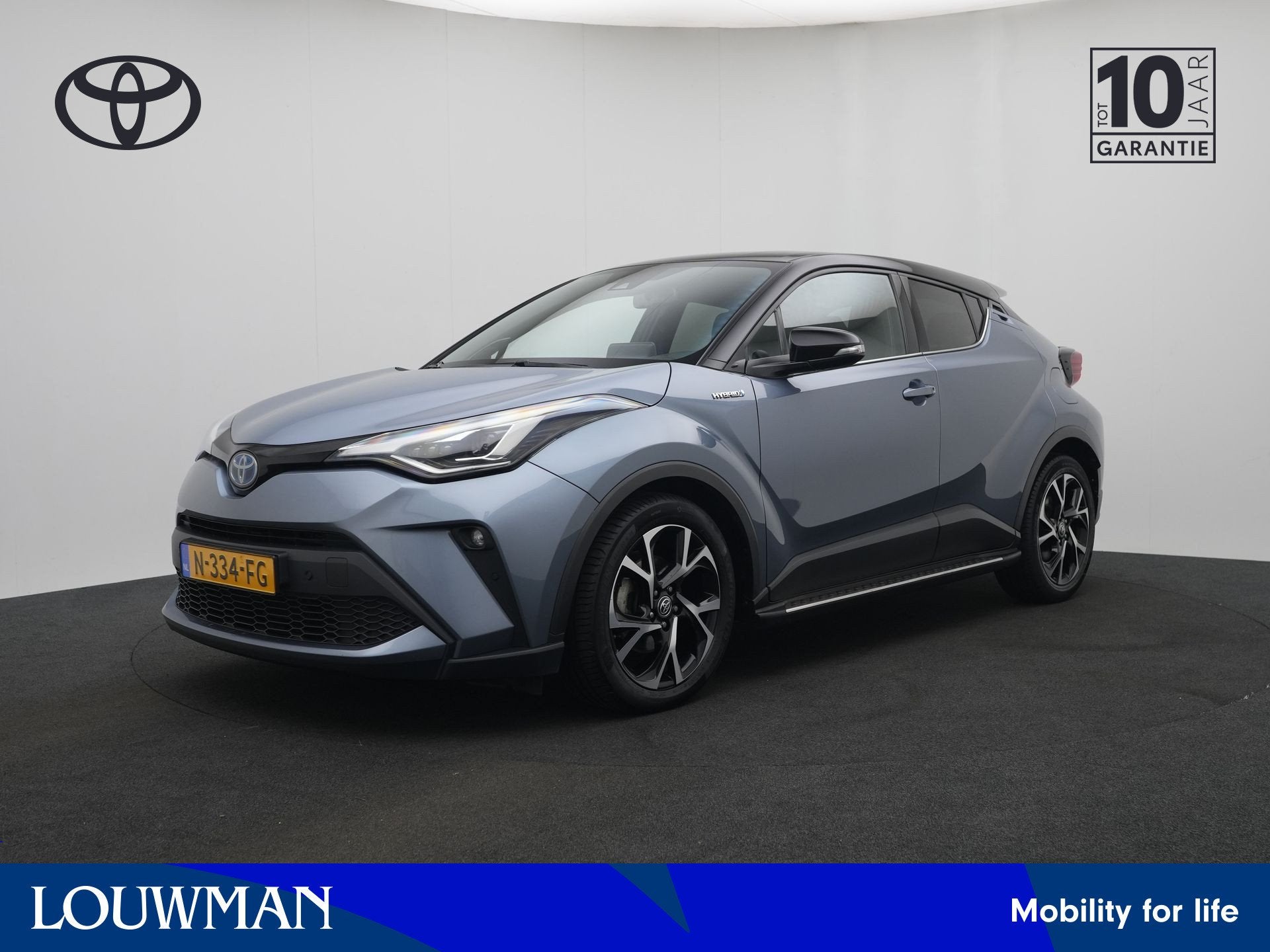Toyota C-HR 1.8 Hybrid Style Dode Hoek Detectie | JBL Premiu, Auto's, Stof, 4 cilinders, 122 pk, Origineel Nederlands