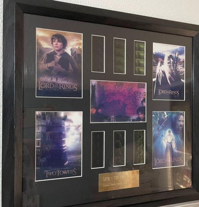 Lord of the Rings - Grote film cell display met COA, Verzamelen, Ophalen of Verzenden, Zo goed als nieuw, Overige typen