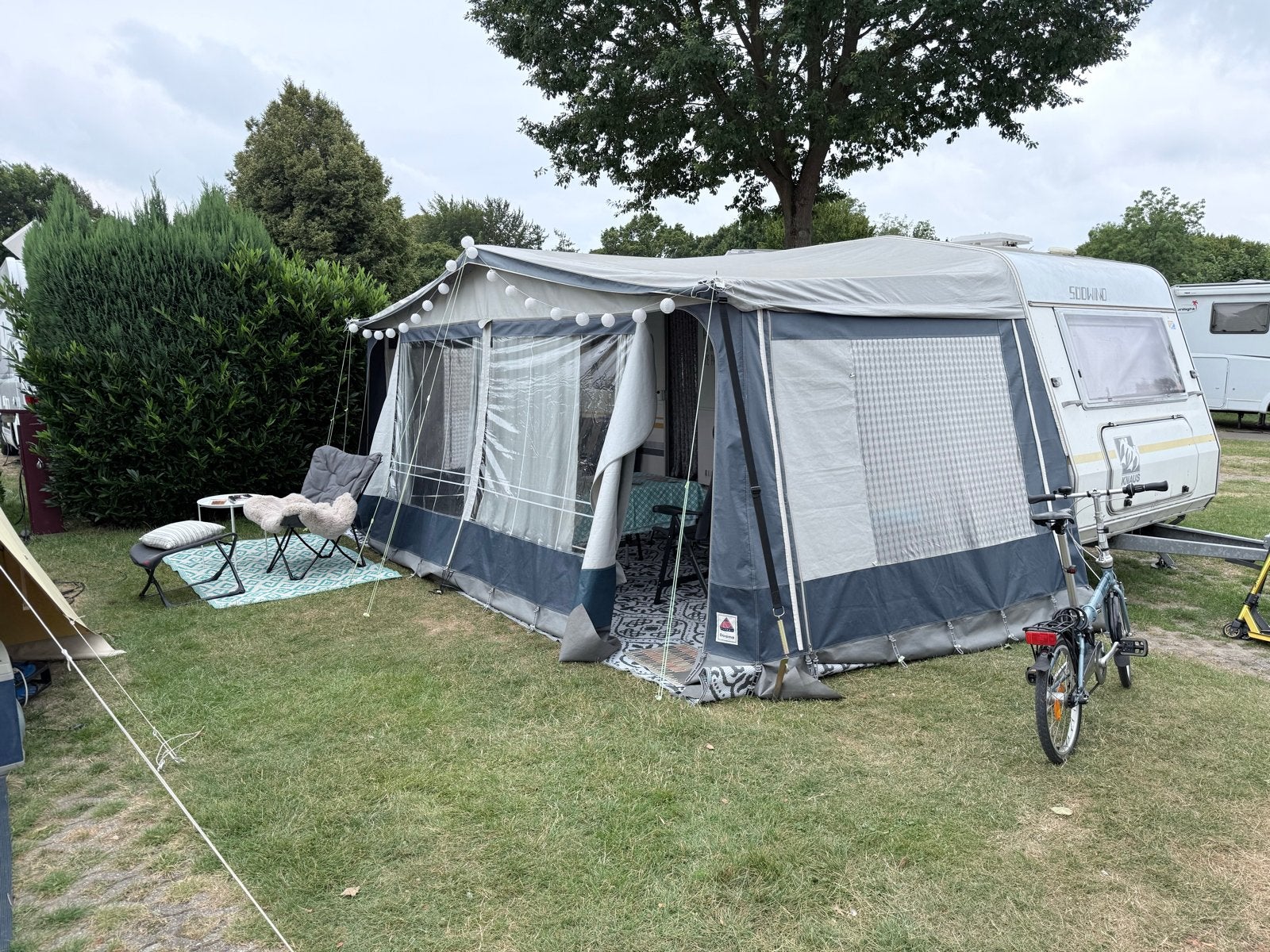 Dorema Voortent caravan Omloopmaat 12 evt met luifel, Ophalen, Gebruikt, Tot en met 4