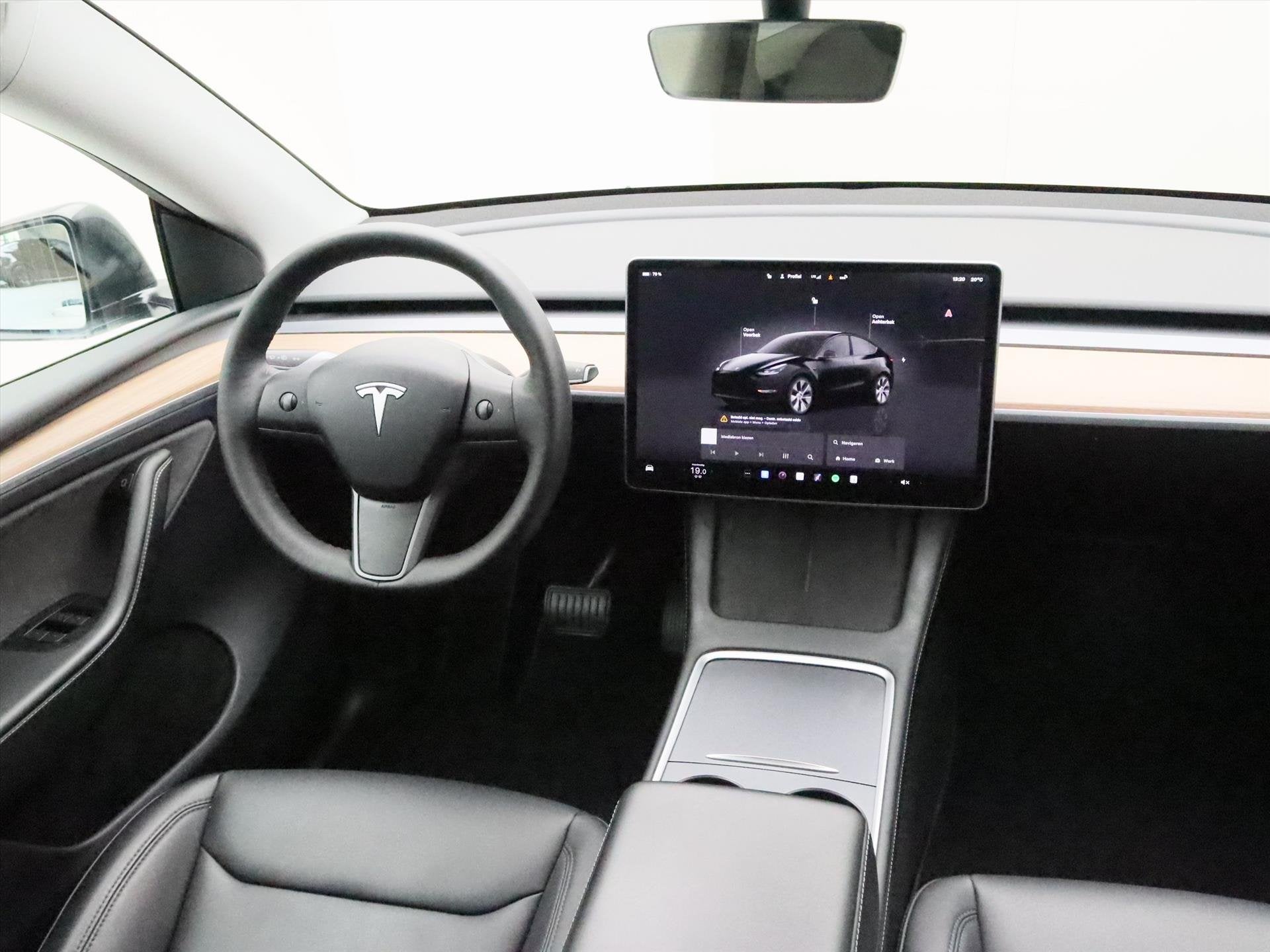 Tesla Model Y Long Range AWD 75kWh 351pk 94.4% SoH AMD RYZEN, Auto's, Automaat, Gebruikt, Adaptive Cruise Control, Zwart