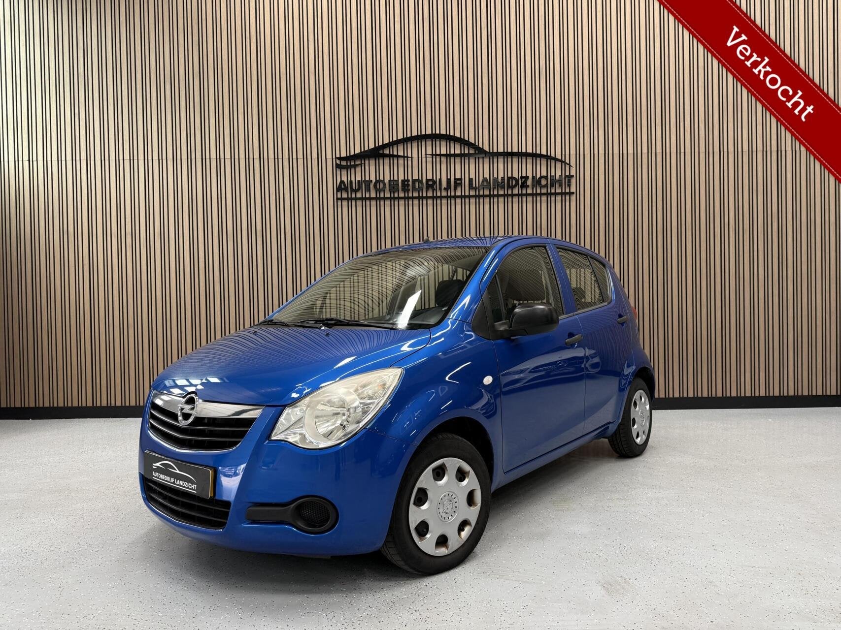 Opel Agila 1.0 Selection 46400km!, Auto's, Opel, Euro 5, Gebruikt, Blauw, Origineel Nederlands